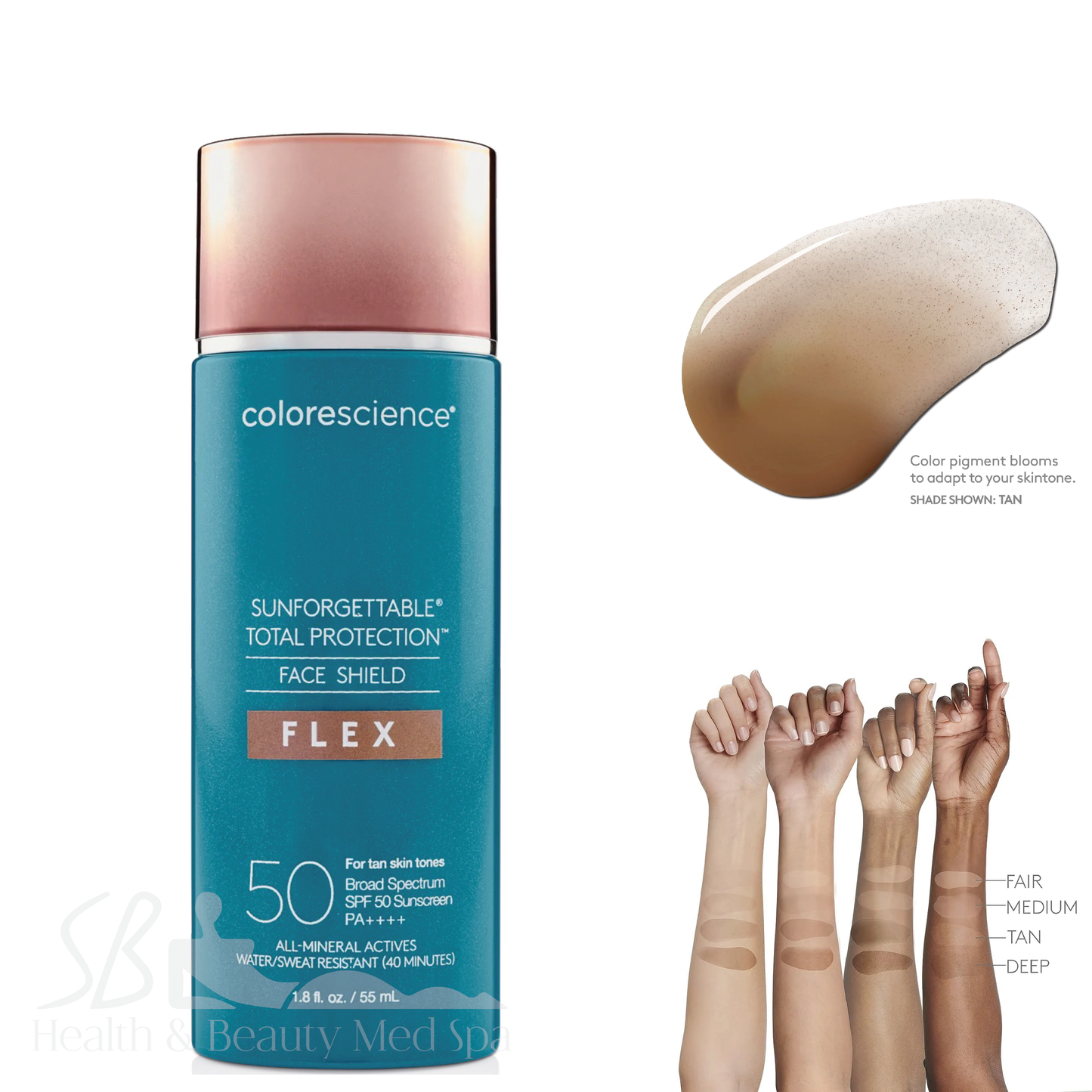 Colorescience Face Shield Flex SPF 50 Tan