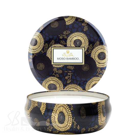 Voluspa Moso Bamboo Sage 3-Wick Tin